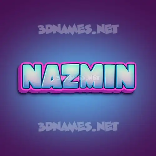 nazmin in Phat Purple style - 3D name wallpaper nazmin in Phat Purple style - 3D name wallpaper