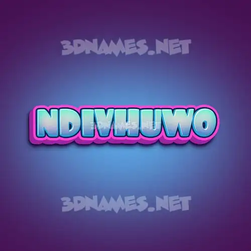 ndivhuwo in Phat Purple style - 3D name wallpaper ndivhuwo in Phat Purple style - 3D name wallpaper