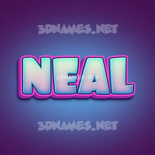 neal in Phat Purple style - 3D name wallpaper neal in Phat Purple style - 3D name wallpaper