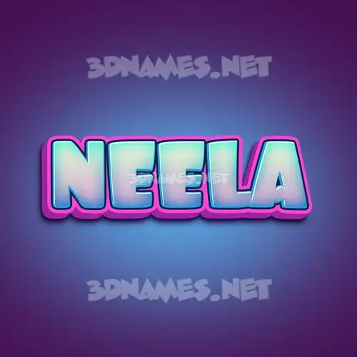 neela in Phat Purple style - 3D name wallpaper neela in Phat Purple style - 3D name wallpaper