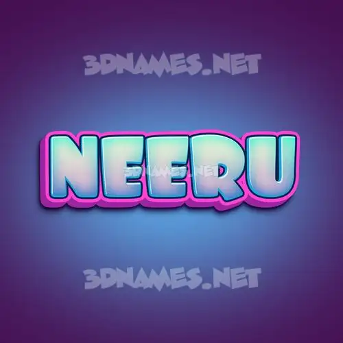 neeru in Phat Purple style - 3D name wallpaper neeru in Phat Purple style - 3D name wallpaper