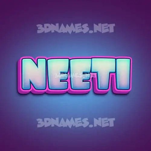 neeti in Phat Purple style - 3D name wallpaper neeti in Phat Purple style - 3D name wallpaper