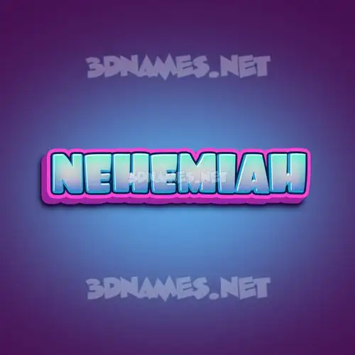 nehemiah in Phat Purple style - 3D name wallpaper nehemiah in Phat Purple style - 3D name wallpaper