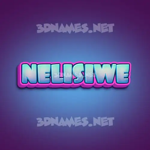 nelisiwe in Phat Purple style - 3D name wallpaper nelisiwe in Phat Purple style - 3D name wallpaper