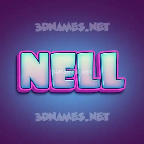 nell in Phat Purple style - 3D name wallpaper nell in Phat Purple style - 3D name wallpaper