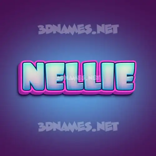 nellie in Phat Purple style - 3D name wallpaper nellie in Phat Purple style - 3D name wallpaper