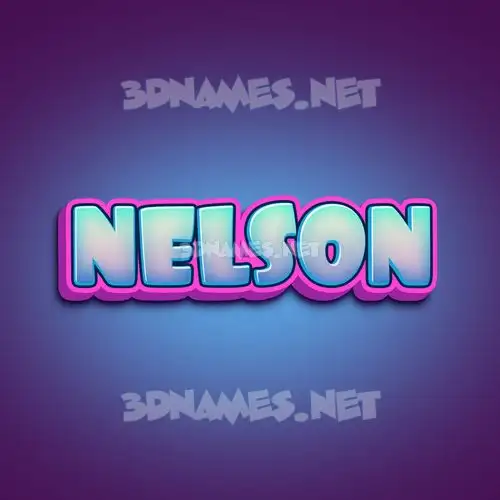 nelson in Phat Purple style - 3D name wallpaper nelson in Phat Purple style - 3D name wallpaper