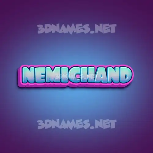 nemichand in Phat Purple style - 3D name wallpaper nemichand in Phat Purple style - 3D name wallpaper
