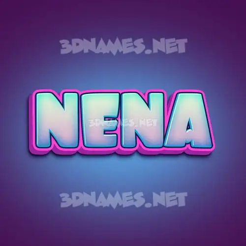 nena in Phat Purple style - 3D name wallpaper nena in Phat Purple style - 3D name wallpaper