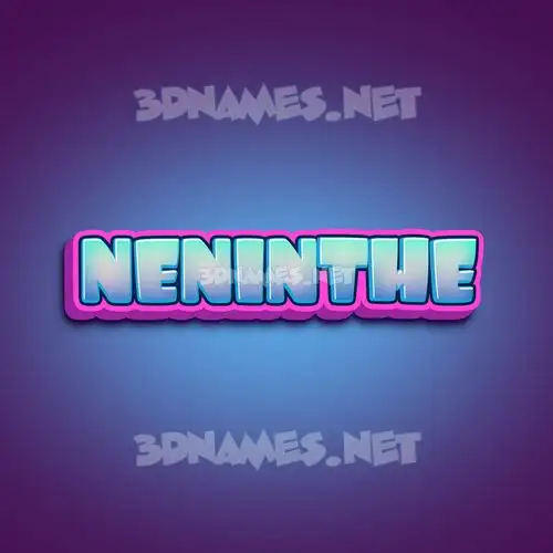 neninthe in Phat Purple style - 3D name wallpaper neninthe in Phat Purple style - 3D name wallpaper