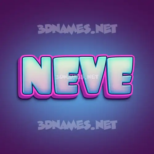 neve in Phat Purple style - 3D name wallpaper neve in Phat Purple style - 3D name wallpaper