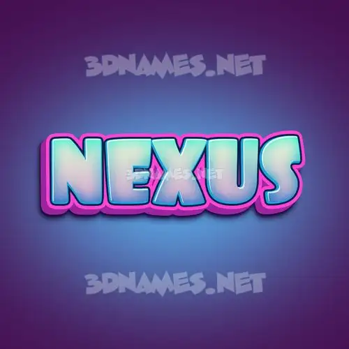 nexus in Phat Purple style - 3D name wallpaper nexus in Phat Purple style - 3D name wallpaper