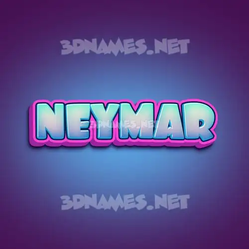 neymar in Phat Purple style - 3D name wallpaper neymar in Phat Purple style - 3D name wallpaper
