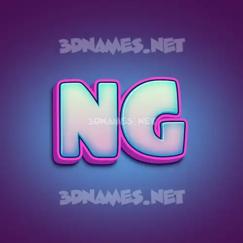 ng in Phat Purple style - 3D name wallpaper ng in Phat Purple style - 3D name wallpaper