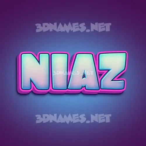 niaz in Phat Purple style - 3D name wallpaper niaz in Phat Purple style - 3D name wallpaper