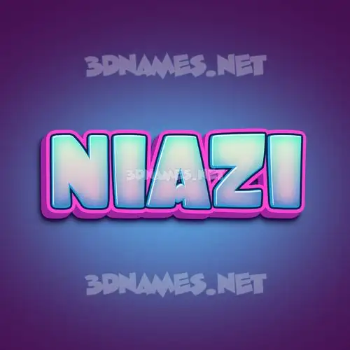 niazi in Phat Purple style - 3D name wallpaper niazi in Phat Purple style - 3D name wallpaper