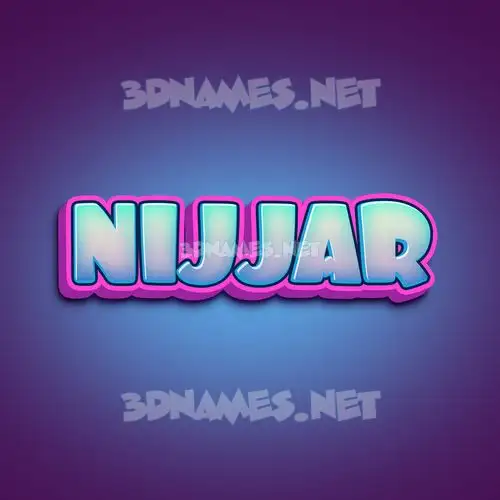 nijjar in Phat Purple style - 3D name wallpaper nijjar in Phat Purple style - 3D name wallpaper