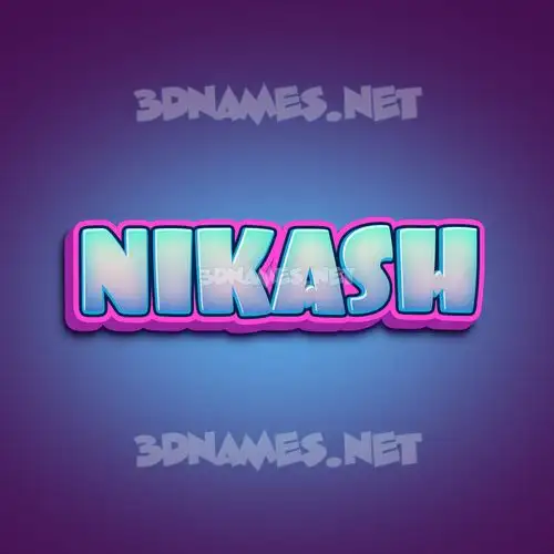 nikash in Phat Purple style - 3D name wallpaper nikash in Phat Purple style - 3D name wallpaper
