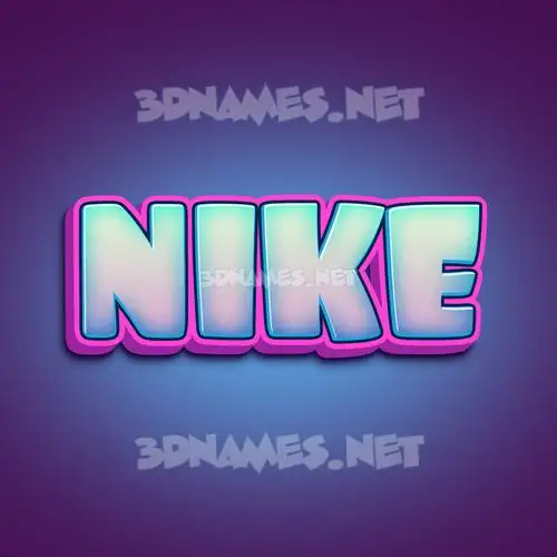 nike in Phat Purple style - 3D name wallpaper nike in Phat Purple style - 3D name wallpaper
