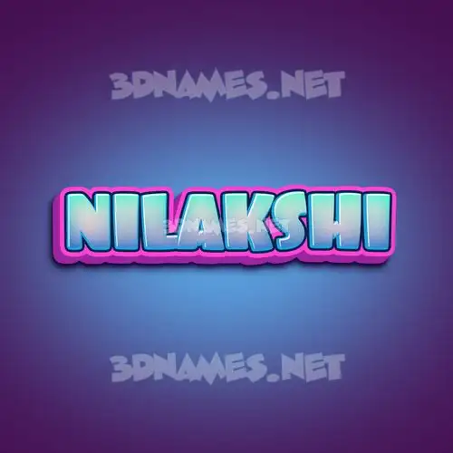 nilakshi in Phat Purple style - 3D name wallpaper nilakshi in Phat Purple style - 3D name wallpaper