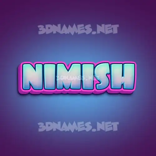 nimish in Phat Purple style - 3D name wallpaper nimish in Phat Purple style - 3D name wallpaper