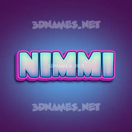 nimmi in Phat Purple style - 3D name wallpaper nimmi in Phat Purple style - 3D name wallpaper