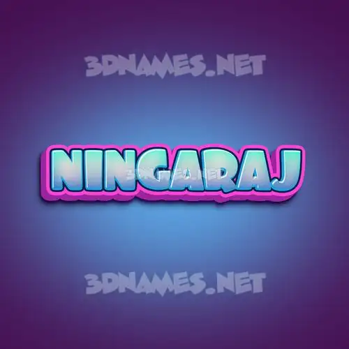 ningaraj in Phat Purple style - 3D name wallpaper ningaraj in Phat Purple style - 3D name wallpaper