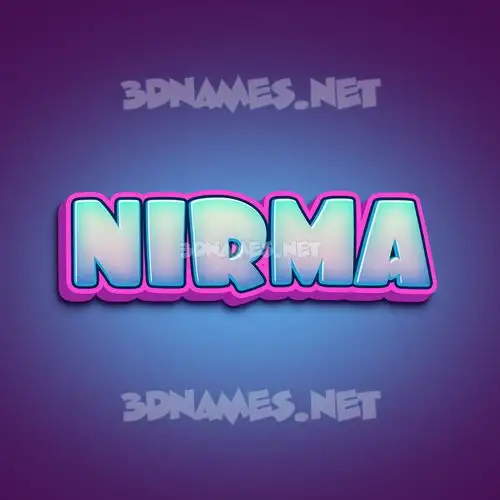 nirma in Phat Purple style - 3D name wallpaper nirma in Phat Purple style - 3D name wallpaper