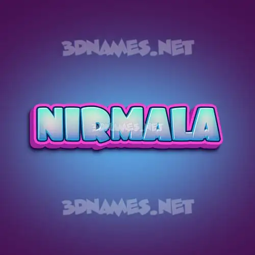 nirmala in Phat Purple style - 3D name wallpaper nirmala in Phat Purple style - 3D name wallpaper