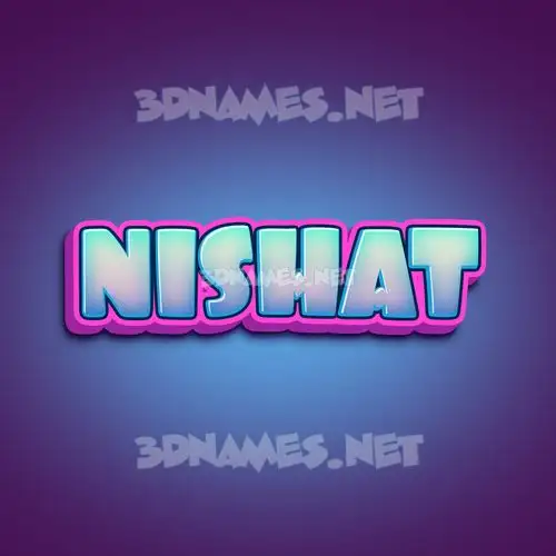 nishat in Phat Purple style - 3D name wallpaper nishat in Phat Purple style - 3D name wallpaper
