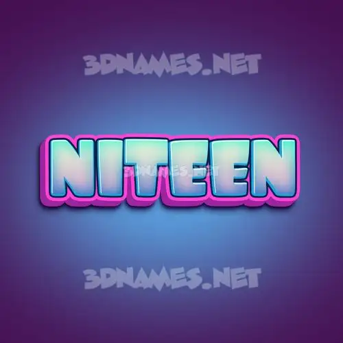 niteen in Phat Purple style - 3D name wallpaper niteen in Phat Purple style - 3D name wallpaper