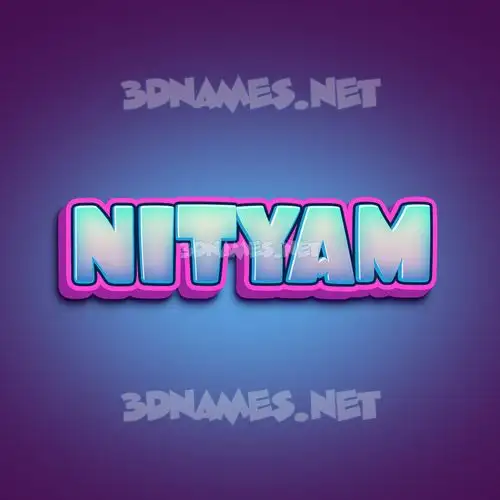 nityam in Phat Purple style - 3D name wallpaper nityam in Phat Purple style - 3D name wallpaper
