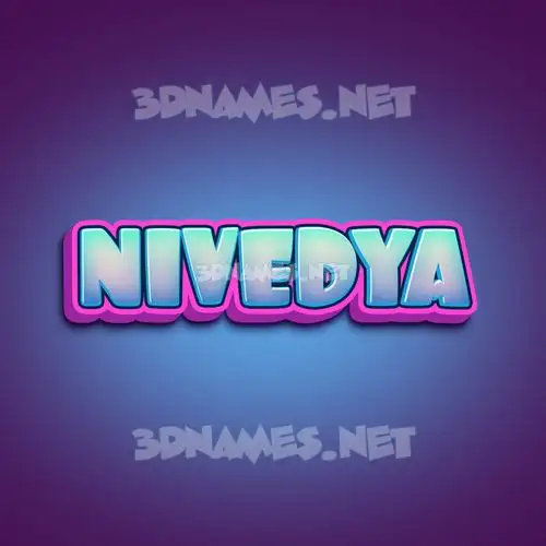 nivedya in Phat Purple style - 3D name wallpaper nivedya in Phat Purple style - 3D name wallpaper