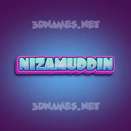 nizamuddin in Phat Purple style - 3D name wallpaper nizamuddin in Phat Purple style - 3D name wallpaper