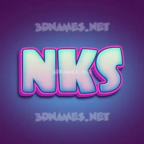 nks in Phat Purple style - 3D name wallpaper