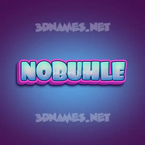 nobuhle in Phat Purple style - 3D name wallpaper nobuhle in Phat Purple style - 3D name wallpaper
