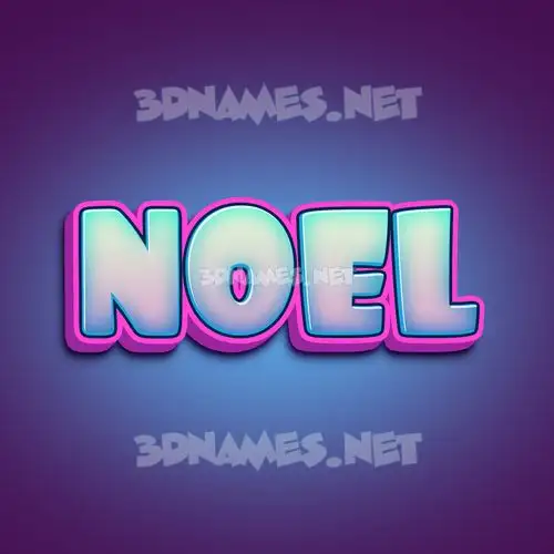 noel in Phat Purple style - 3D name wallpaper noel in Phat Purple style - 3D name wallpaper