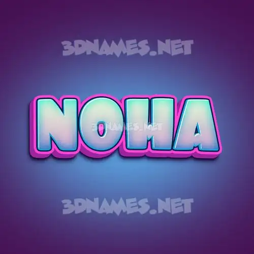 noha in Phat Purple style - 3D name wallpaper noha in Phat Purple style - 3D name wallpaper
