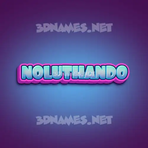 noluthando in Phat Purple style - 3D name wallpaper noluthando in Phat Purple style - 3D name wallpaper