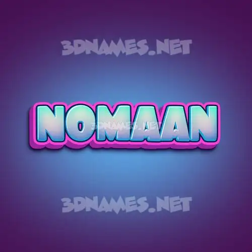 nomaan in Phat Purple style - 3D name wallpaper nomaan in Phat Purple style - 3D name wallpaper