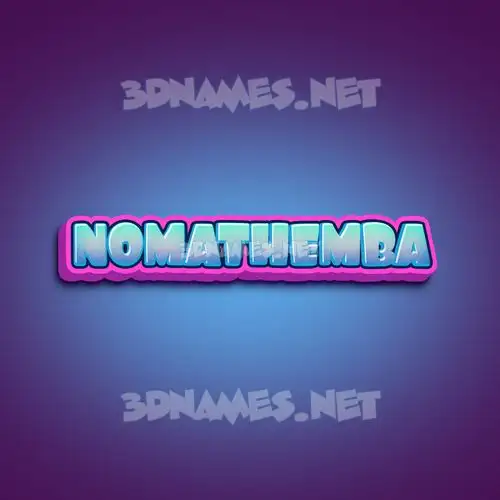 nomathemba in Phat Purple style - 3D name wallpaper nomathemba in Phat Purple style - 3D name wallpaper