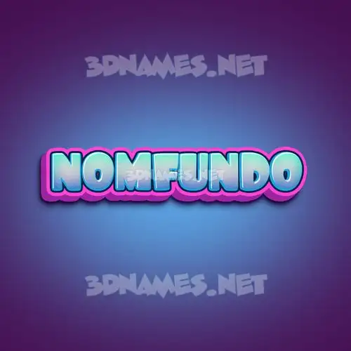 nomfundo in Phat Purple style - 3D name wallpaper nomfundo in Phat Purple style - 3D name wallpaper