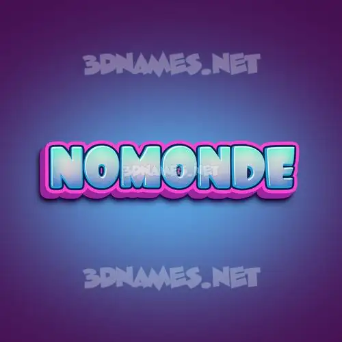 nomonde in Phat Purple style - 3D name wallpaper nomonde in Phat Purple style - 3D name wallpaper
