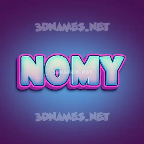 nomy in Phat Purple style - 3D name wallpaper nomy in Phat Purple style - 3D name wallpaper
