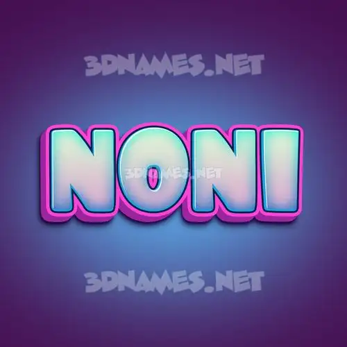 noni in Phat Purple style - 3D name wallpaper noni in Phat Purple style - 3D name wallpaper