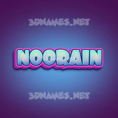noorain in Phat Purple style - 3D name wallpaper noorain in Phat Purple style - 3D name wallpaper