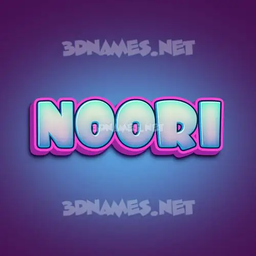 noori in Phat Purple style - 3D name wallpaper noori in Phat Purple style - 3D name wallpaper