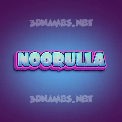 noorulla in Phat Purple style - 3D name wallpaper noorulla in Phat Purple style - 3D name wallpaper