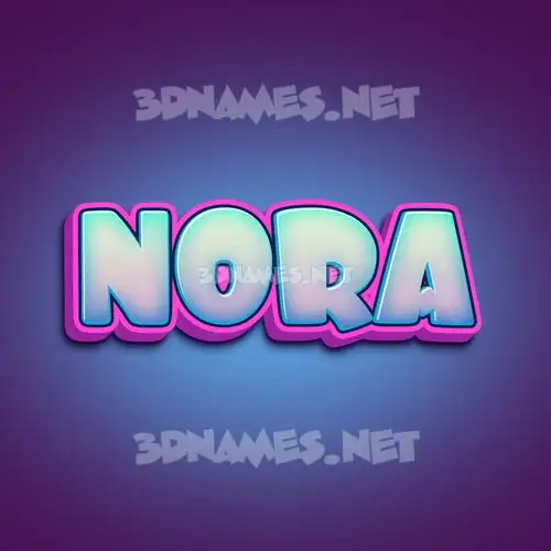 nora in Phat Purple style - 3D name wallpaper nora in Phat Purple style - 3D name wallpaper
