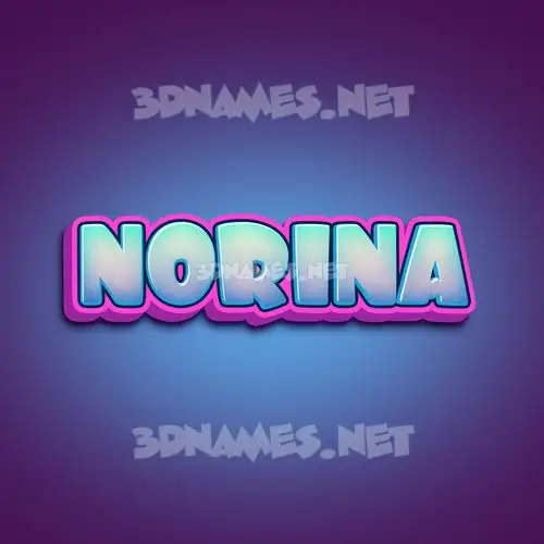 norina in Phat Purple style - 3D name wallpaper norina in Phat Purple style - 3D name wallpaper